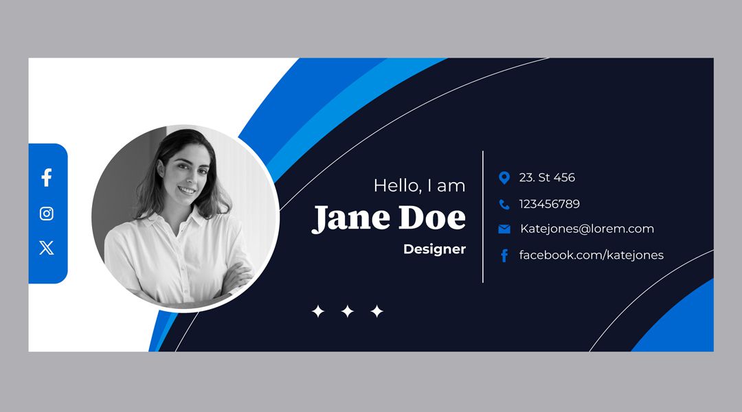 Email signature design - Enliven Web Designs